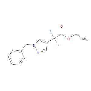 Ethyl α,α-difluoro-1-(phenylmethyl)-1H-pyrazole-4-acetate