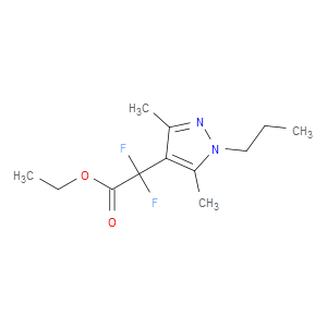 Ethyl α,α-difluoro-3,5-dimethyl-1-propyl-1H-pyrazole-4-acetate