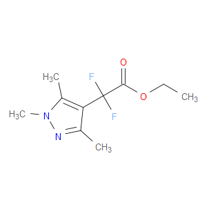 Ethyl α,α-difluoro-1,3,5-trimethyl-1H-pyrazole-4-acetate