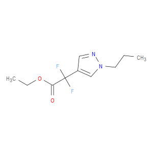 Ethyl α,α-difluoro-1-propyl-1H-pyrazole-4-acetate