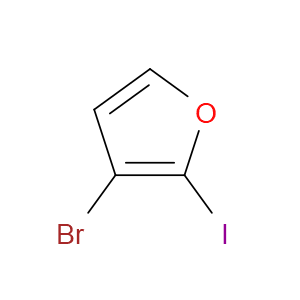 3-Bromo-2-iodofuran