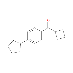cyclobutyl(4-cyclopentylphenyl)methanone
