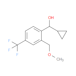 cyclopropyl(2-(methoxymethyl)-4-(trifluoromethyl)phenyl)methanol