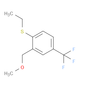ethyl(2-(methoxymethyl)-4-(trifluoromethyl)phenyl)sulfane