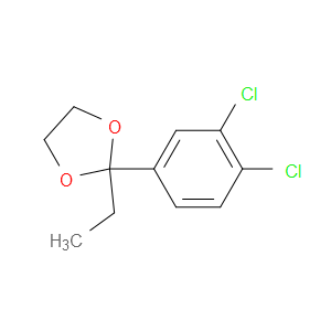 2-(3,4-Dichlorophenyl)-2-ethyl-1,3-dioxolane