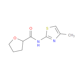 Tetrahydro-N-(4-methyl-2-thiazolyl)-2-furancarboxamide