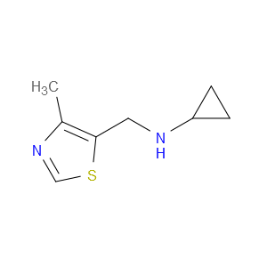 N-Cyclopropyl-4-methyl-5-thiazolemethanamine