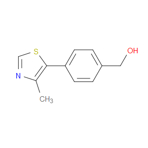4-(4-Methyl-5-thiazolyl)benzenemethanol