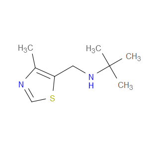 N-(1,1-Dimethylethyl)-4-methyl-5-thiazolemethanamine