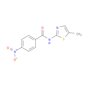 N-(5-methylthiazol-2-yl)-4-nitrobenzamide