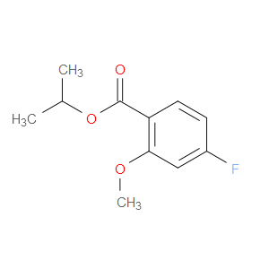 Isopropyl 4-fluoro-2-methoxybenzoate