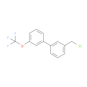 3-(Chloromethyl)-3'-(trifluoromethoxy)-1,1'-biphenyl
