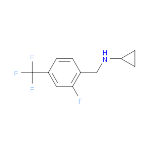 N-Cyclopropyl-2-fluoro-4-(trifluoromethyl)benzenemethanamine