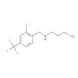 N-Butyl-2-fluoro-4-(trifluoromethyl)benzenemethanamine
