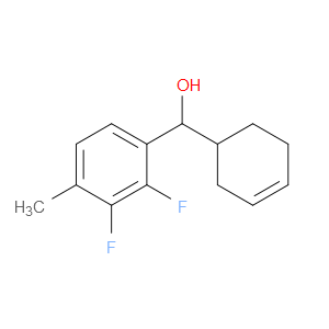 α-3-Cyclohexen-1-yl-2,3-difluoro-4-methylbenzenemethanol