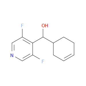 α-3-Cyclohexen-1-yl-3,5-difluoro-4-pyridinemethanol