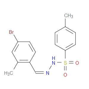 N'-(4-bromo-2-methylbenzylidene)-4-methylbenzenesulfonohydrazide