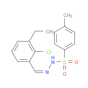 N'-(2-chloro-3-ethylbenzylidene)-4-methylbenzenesulfonohydrazide