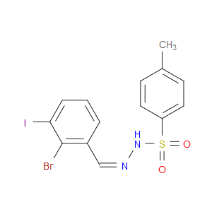 N'-(2-bromo-3-iodobenzylidene)-4-methylbenzenesulfonohydrazide