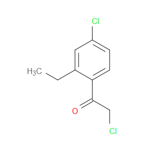 Ethanone, 2-chloro-1-(4-chloro-2-ethylphenyl)-