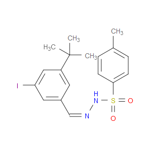 N'-(3-(tert-butyl)-5-iodobenzylidene)-4-methylbenzenesulfonohydrazide