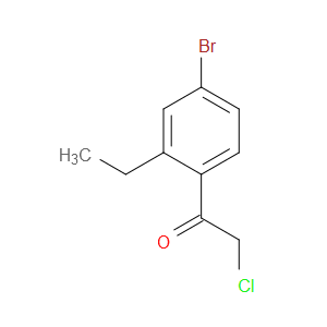 Ethanone, 1-(4-bromo-2-ethylphenyl)-2-chloro-