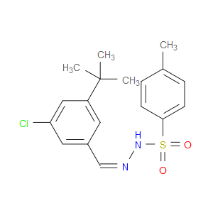 N'-(3-(tert-butyl)-5-chlorobenzylidene)-4-methylbenzenesulfonohydrazide