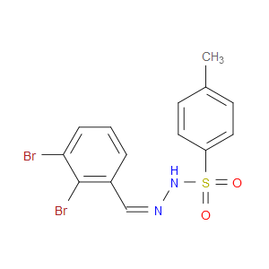 N'-(2,3-dibromobenzylidene)-4-methylbenzenesulfonohydrazide