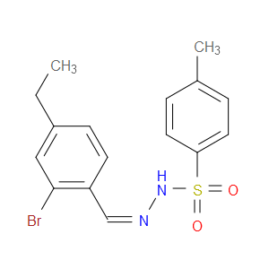 N'-(2-bromo-4-ethylbenzylidene)-4-methylbenzenesulfonohydrazide