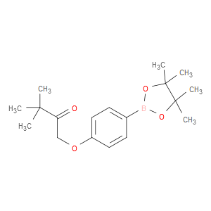 2-Butanone, 3,3-dimethyl-1-[4-(4,4,5,5-tetramethyl-1,3,2-dioxaborolan-2-yl)ph...
