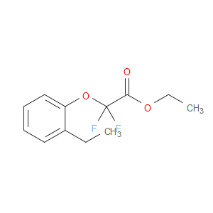 Acetic acid, 2-(2-ethylphenoxy)-2,2-difluoro-, ethyl ester