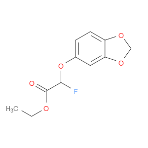Ethyl 2-(1,3-benzodioxol-5-yloxy)-2-fluoroacetate