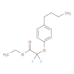 Acetic acid, 2-(4-butylphenoxy)-2,2-difluoro-, ethyl ester