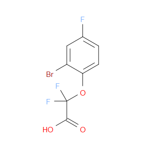 Acetic acid, 2-(2-bromo-4-fluorophenoxy)-2,2-difluoro-