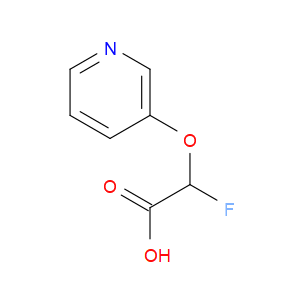 Acetic acid, 2-fluoro-2-(3-pyridinyloxy)-