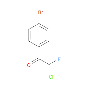 Ethanone, 1-(4-bromophenyl)-2-chloro-2-fluoro-