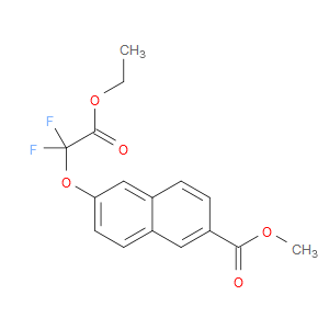 Methyl 6-(2-ethoxy-1,1-difluoro-2-oxoethoxy)-2-naphthalenecarboxylate