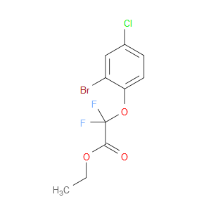 Acetic acid, 2-(2-bromo-4-chlorophenoxy)-2,2-difluoro-, ethyl ester