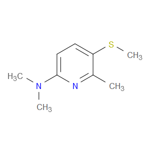 N,N,6-trimethyl-5-(methylthio)pyridin-2-amine