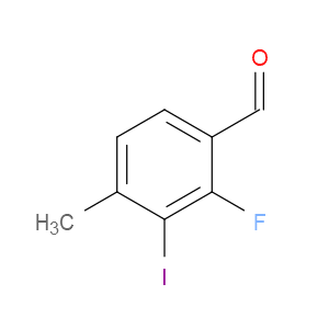 2-Fluoro-3-iodo-4-methylbenzaldehyde