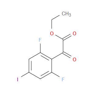 ethyl 2-(2,6-difluoro-4-iodophenyl)-2-oxoacetate