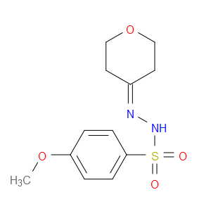 N'-(dihydro-2H-pyran-4(3H)-ylidene)-4-methoxybenzenesulfonohydrazide