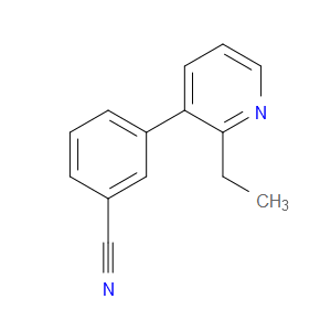 3-(2-Ethyl-3-pyridinyl)benzonitrile