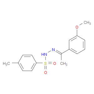 N'-(1-(3-methoxyphenyl)ethylidene)-4-methylbenzenesulfonohydrazide