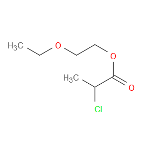 Propanoic acid, 2-chloro-, 2-ethoxyethyl ester