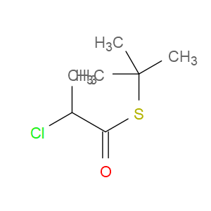 S-(1,1-Dimethylethyl) 2-chloropropanethioate