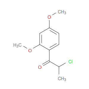 2-Chloro-1-(2,4-dimethoxyphenyl)-1-propanone