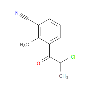 3-(2-Chloro-1-oxopropyl)-2-methylbenzonitrile
