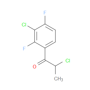 2-Chloro-1-(3-chloro-2,4-difluorophenyl)-1-propanone