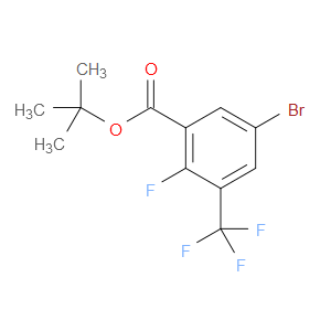 tert-butyl 5-bromo-2-fluoro-3-(trifluoromethyl)benzoate